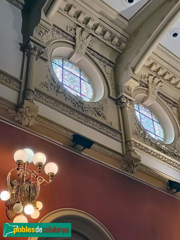 Barcelona - Palau de Justícia. Antiga Sala Primera (Foto: Anna Corcoll, 2025) Barcelona - Palau de Justícia. Antiga Sala Primera