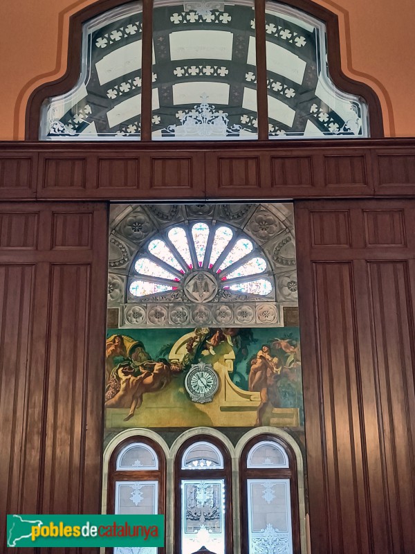 Barcelona - Palau de Justícia. Saló dels Passos Perduts. Pintures de Sert (Foto: Anna Corcoll, 2025) Barcelona - Palau de Justícia. Saló dels Passos Perduts. Pintures de Sert