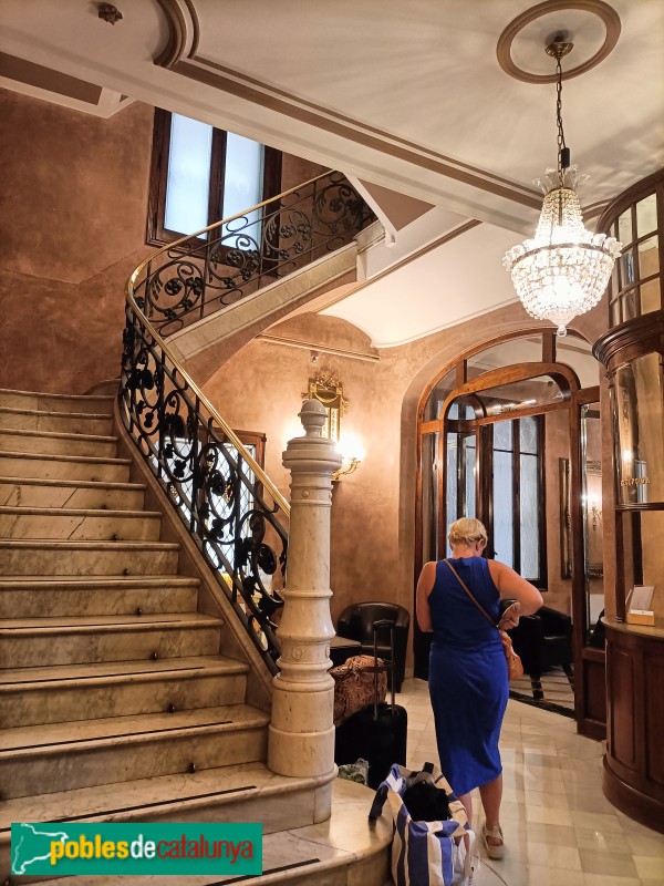 Barcelona - Casa Miralbell (Hotel Nouvel) (Foto: Anna Corcoll, 2024) Barcelona - Casa Miralbell (Hotel Nouvel)