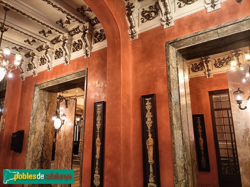 Barcelona - Casa Miralbell (Hotel Nouvel) (Foto: Anna Corcoll, 2024) Barcelona - Casa Miralbell (Hotel Nouvel)