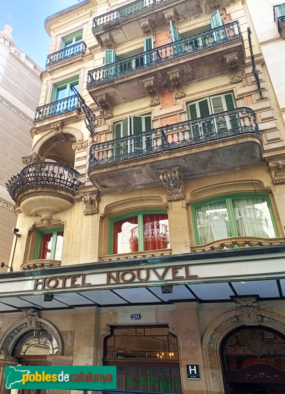 Barcelona - Casa Miralbell (Hotel Nouvel) (Foto: Anna Corcoll, 2024) Barcelona - Casa Miralbell (Hotel Nouvel)