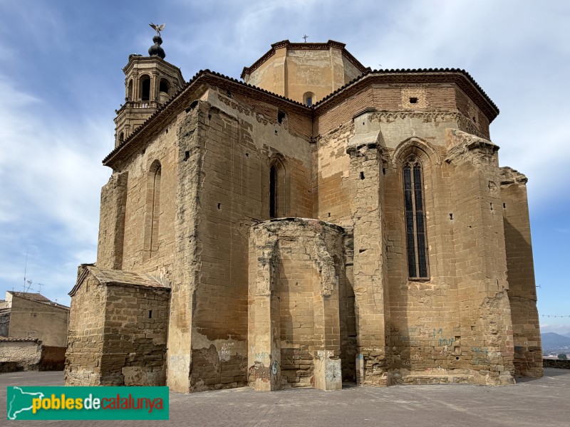 Almenar - Església de Santa Maria (Foto: Albert Esteves, 2026) Almenar - Església de Santa Maria
