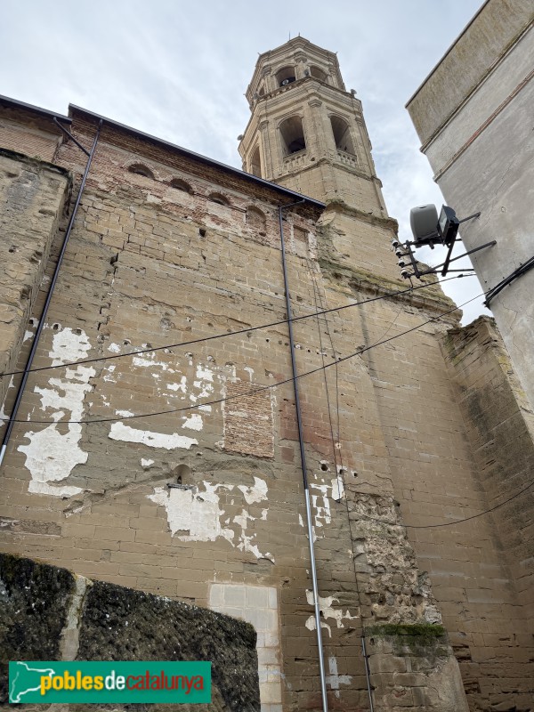 Almenar - Església de Santa Maria (Foto: Albert Esteves, 2026) Almenar - Església de Santa Maria