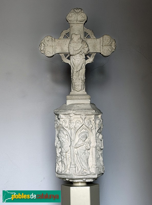 Almenar - Creu de terme (Foto: Albert Esteves, 2026) Almenar - Creu de terme