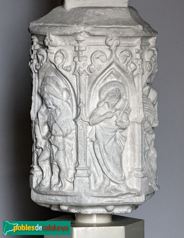 Almenar - Creu de terme (Foto: Albert Esteves, 2026) Almenar - Creu de terme