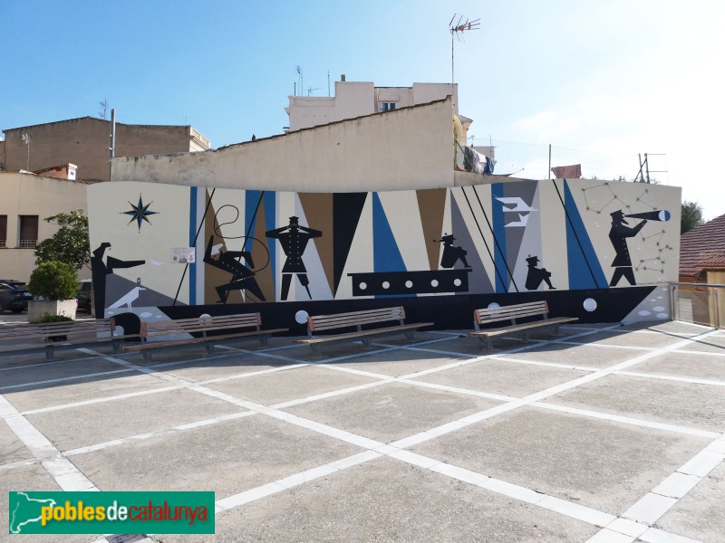 El Masnou - Mural del Bicentenari