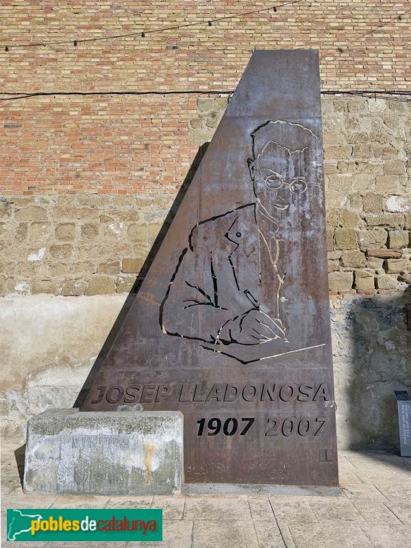 Alguaire - Monument a Josep Lladonosa