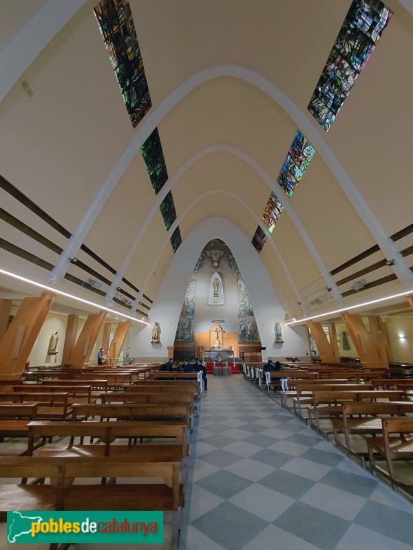 Barcelona - Església de Sant Joan M. Vianney (Foto: Sergi Suárez, 2026) Barcelona - Església de Sant Joan M. Vianney