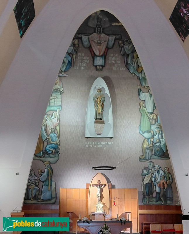 Barcelona - Església de Sant Joan M. Vianney (Foto: Sergi Suárez, 2026) Barcelona - Església de Sant Joan M. Vianney