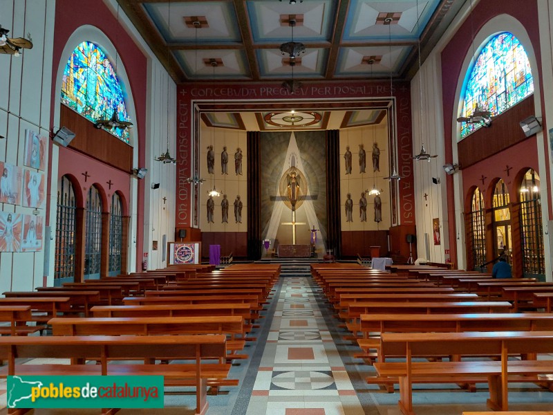 Barcelona - Església de la Mare de Déu de la Medalla Miraculosa (Foto: Sergi Suárez, 2026) Barcelona - Església de la Mare de Déu de la Medalla Miraculosa