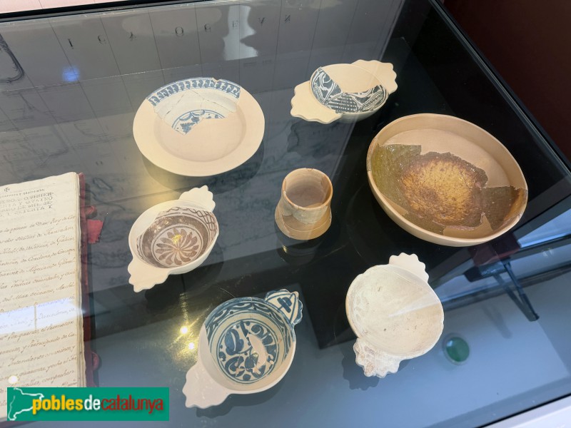 Almacelles - Museu Mas Dordal. Ceràmica procedent del Vilot (Foto: Albert Esteves, 2026) Almacelles - Museu Mas Dordal. Ceràmica procedent del Vilot