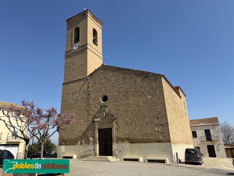 Corbins - Església de Sant Jaume (Foto: Albert Esteves, 2026) Corbins - Església de Sant Jaume