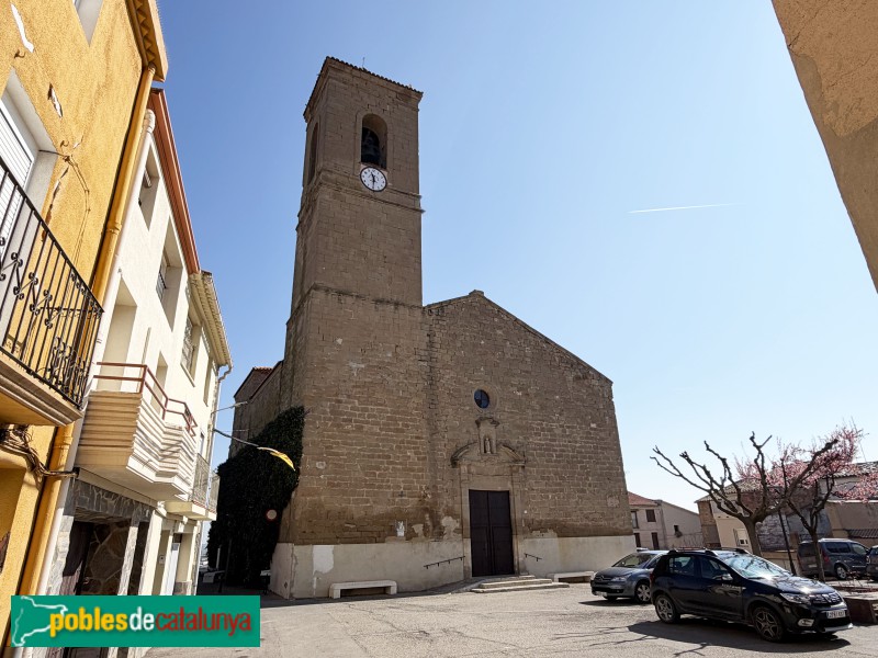 Corbins - Església de Sant Jaume (Foto: Albert Esteves, 2026) Corbins - Església de Sant Jaume