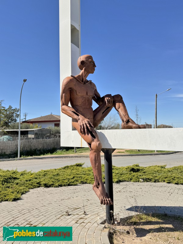 Almacelles - Escultura <i>La Finestra</i>