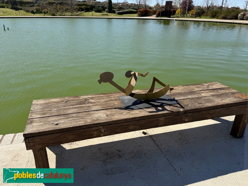 Almacelles - Parc Escultòric ALMA. <i>Incondicional</i> (Maribel Vera) (Foto: Albert Esteves, 2026) Almacelles - Parc Escultòric ALMA. <i>Incondicional</i> (Maribel Vera)