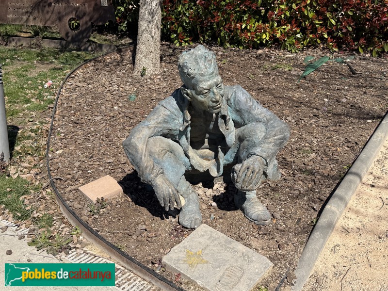 Almacelles - Parc Escultòric ALMA. <i>La otra cara</i> (Javier de Mendoza) (Foto: Albert Esteves, 2026) Almacelles - Parc Escultòric ALMA. <i>La otra cara</i> (Javier de Mendoza)