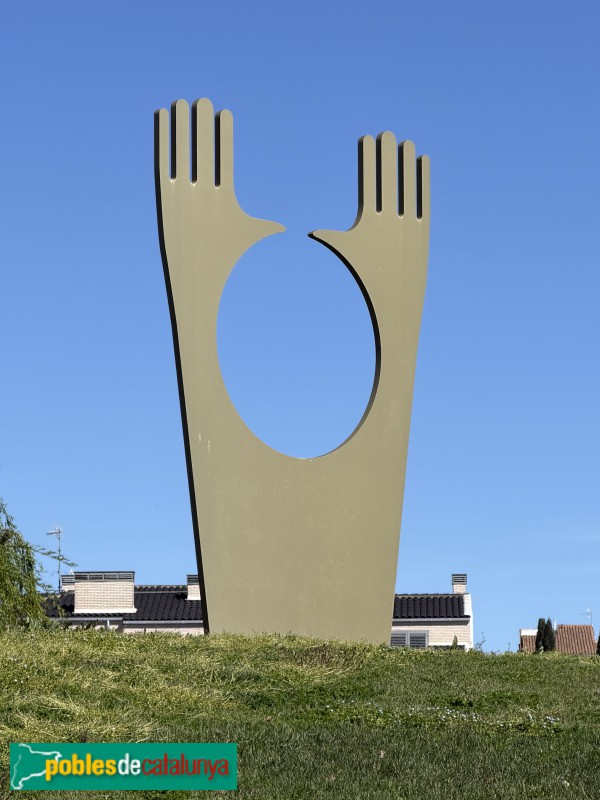 Almacelles - Parc Escultòric ALMA. <i>Salutació al sol</i> (César Rodrigo) (Foto: Albert Esteves, 2026) Almacelles - Parc Escultòric ALMA. <i>Salutació al sol</i> (César Rodrigo)