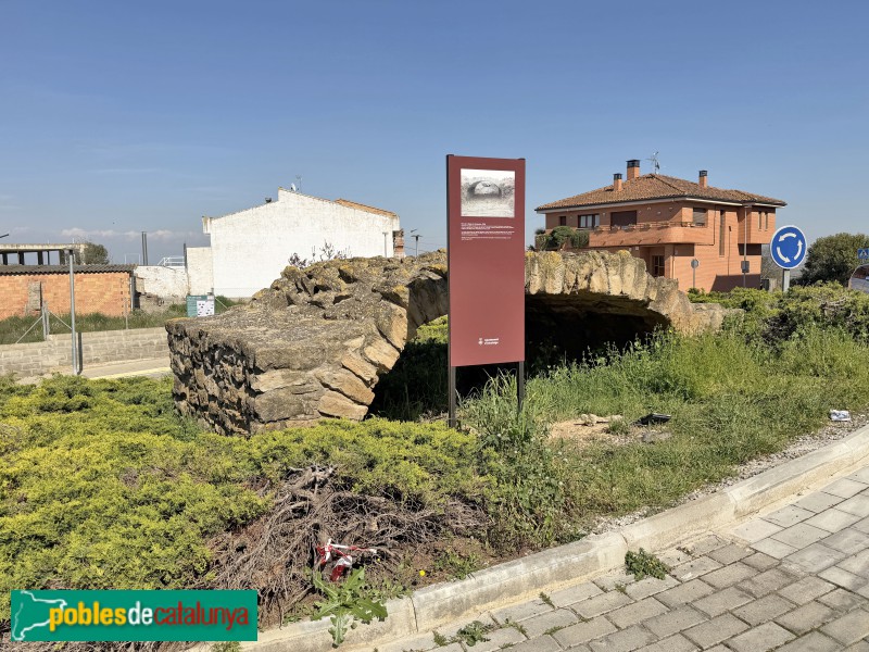 Alcoletge - Pont de la Séquia de Fontanet (Foto: Albert Esteves, 2026) Alcoletge - Pont de la Séquia de Fontanet