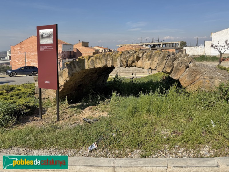 Alcoletge - Pont de la Séquia de Fontanet (Foto: Albert Esteves, 2026) Alcoletge - Pont de la Séquia de Fontanet