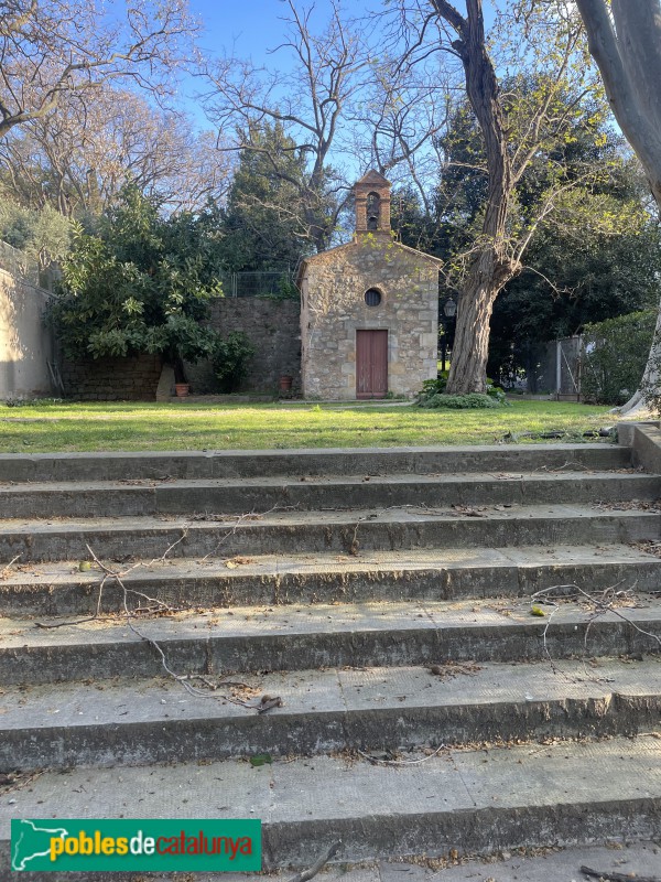 Barcelona - Montjuïc. Ermita de Santa Madrona (Foto: <i>Carlos Fusté</i>, 2026) Barcelona - Montjuïc. Ermita de Santa Madrona