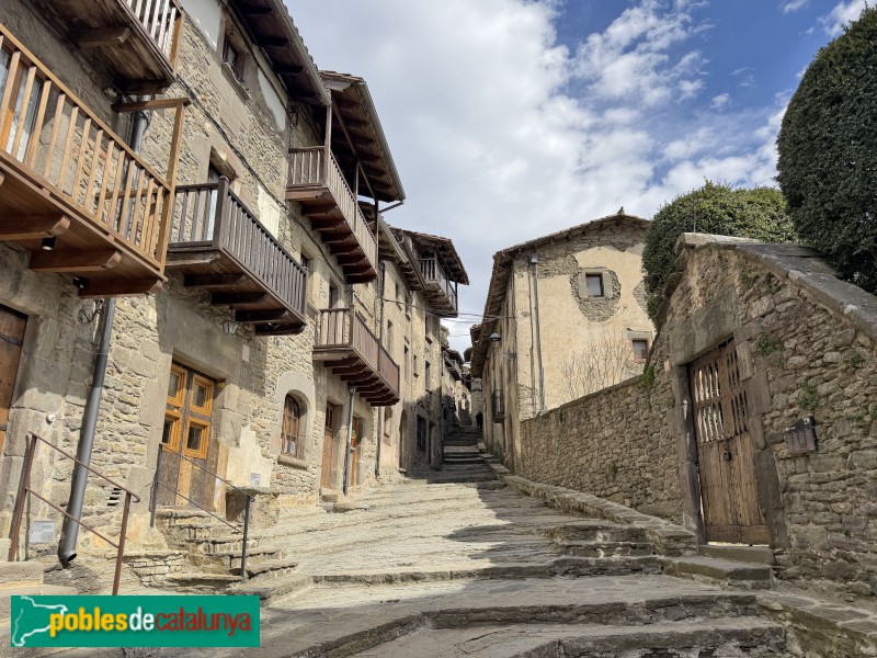 Rupit - Carrer del Fossar