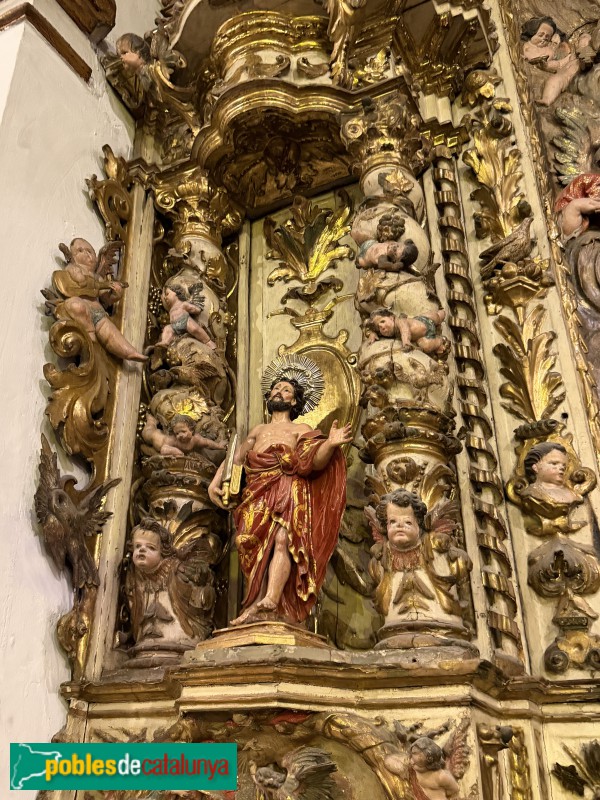 Sitges - Església de Sant Bartomeu i Santa Tecla. Retaule de la Immaculada (Foto: Albert Esteves, 2026) Sitges - Església de Sant Bartomeu i Santa Tecla. Retaule de la Immaculada