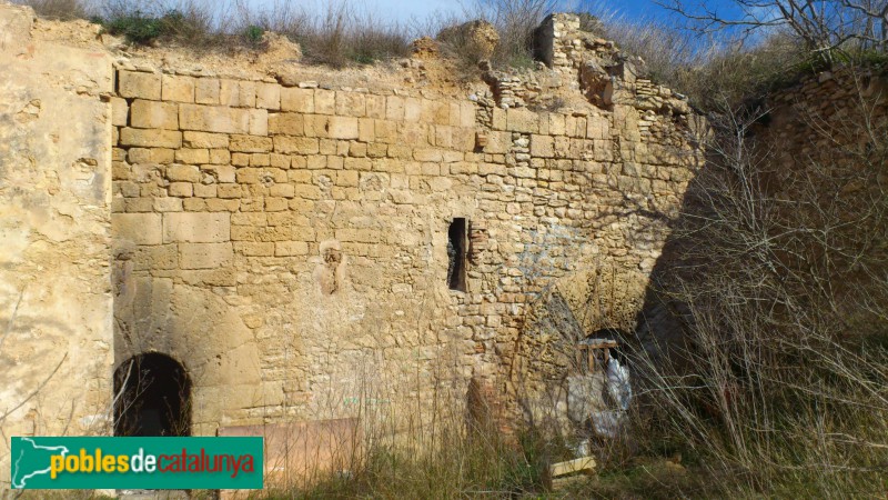 Santa Oliva - Molí Alt (Foto: <i>Cos d'Agents Rurals -invarquit.cultura.gencat.cat-</i>, 2014) Santa Oliva - Molí Alt