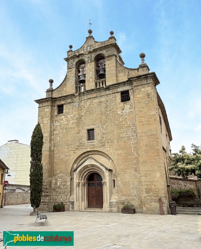 Folgueroles - Església de Santa Maria (Foto: Albert Esteves, 2026) Folgueroles - Església de Santa Maria