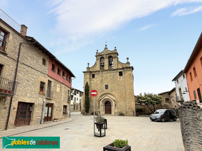 Folgueroles - Església de Santa Maria (Foto: Albert Esteves, 2026) Folgueroles - Església de Santa Maria