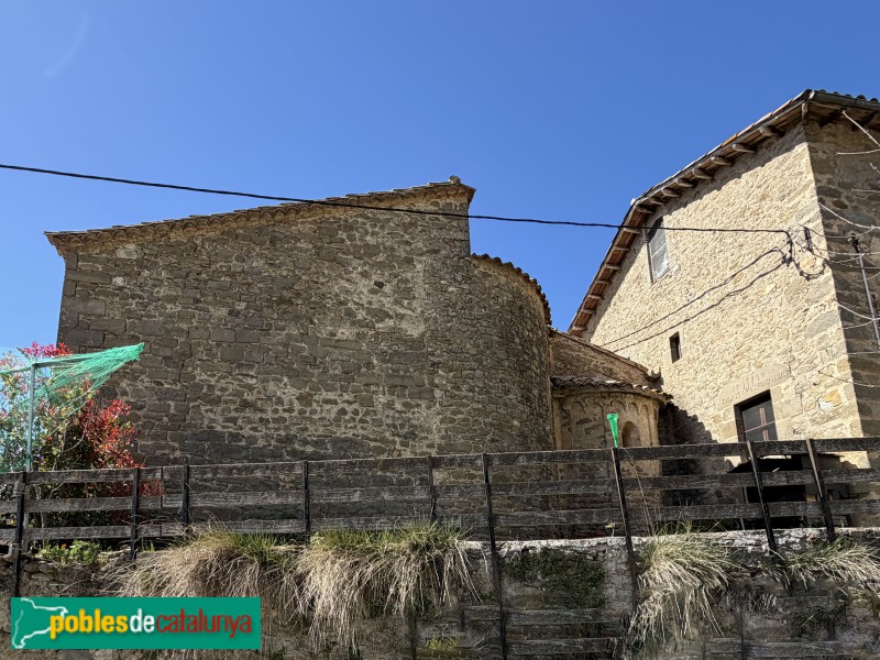 L'Esquirol - Església i rectoria de Sant Julià de Cabrera