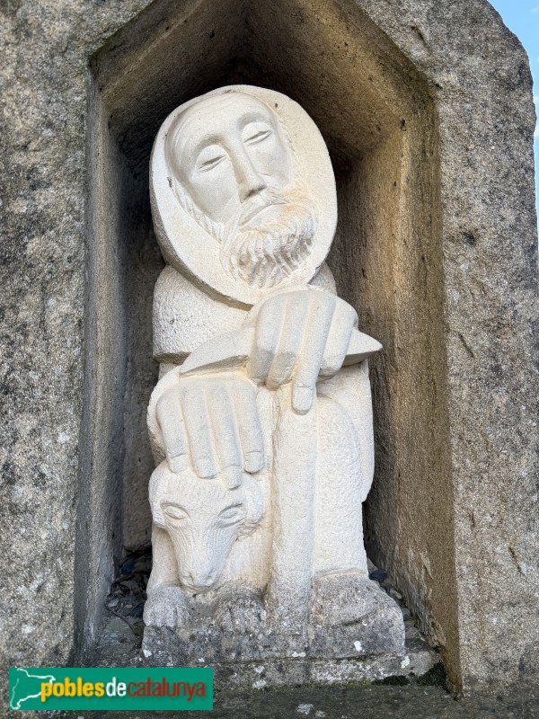L'Esquirol - Església de Sant Roc de Cantonigròs. Sant Bernat