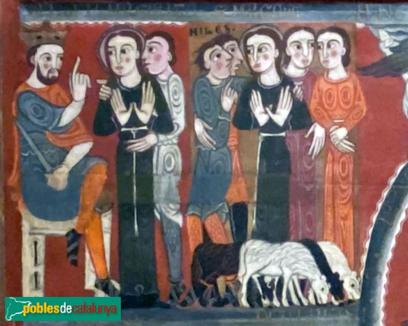 Museu Episcopal de Vic - Frontal d'altar de Santa Margarida de Vilaseca