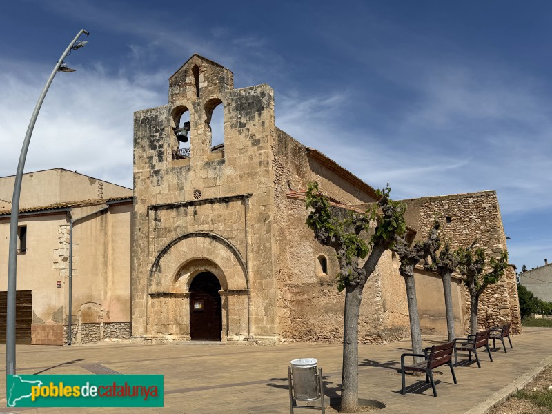 Santa Oliva - Església de Santa Maria (Foto: Albert Esteves, 2026) Santa Oliva - Església de Santa Maria