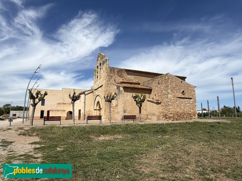 Santa Oliva - Església de Santa Maria (Foto: Albert Esteves, 2026) Santa Oliva - Església de Santa Maria