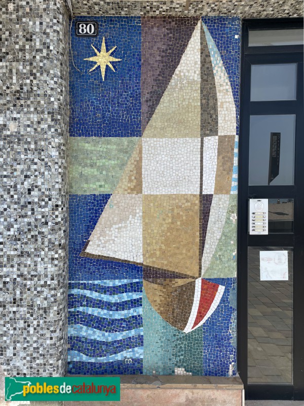 Calafell - Mosaic marí