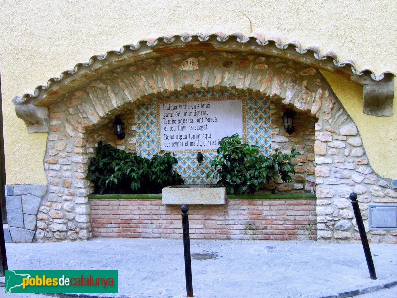 Santa Oliva - Les fonts