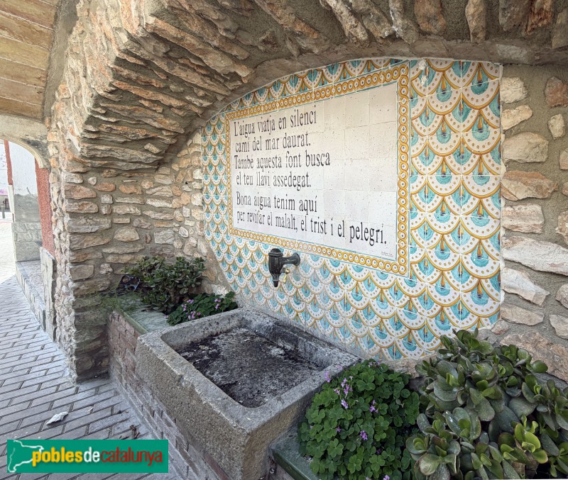 Santa Oliva - Les fonts