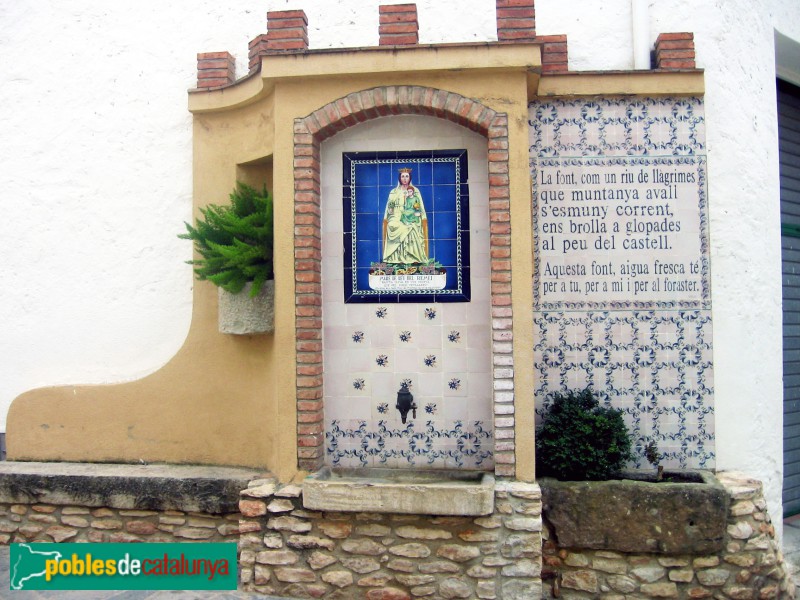 Santa Oliva - Les fonts