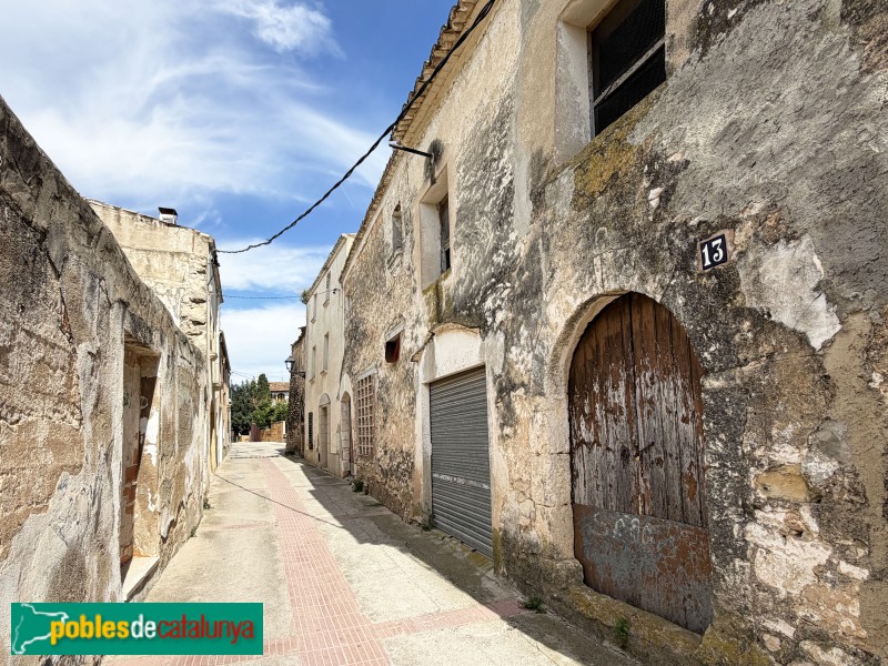 Bellvei - Nucli antic. Carrer Montserrat