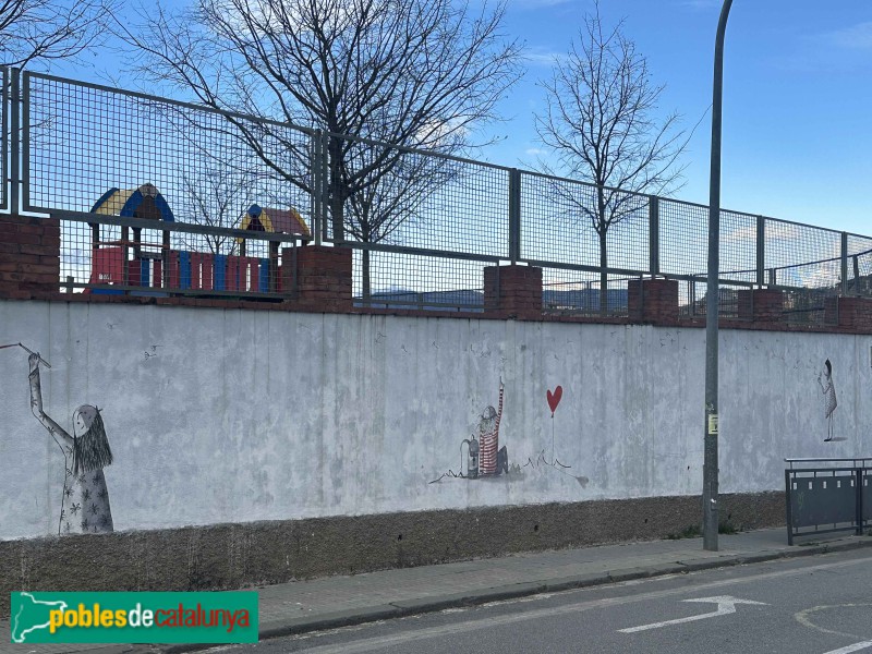 Roda de Ter - Mural de l'Escola