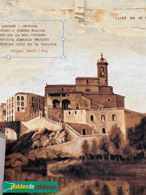 Roda de Ter - Mural de les treballadores de <i>la Blava</i>