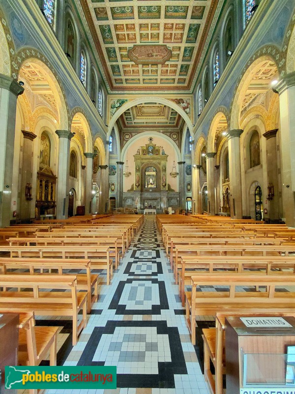 Barcelona - Església de Santa Maria de la Bonanova (Foto: Sergi Suárez, 2026) Barcelona - Església de Santa Maria de la Bonanova