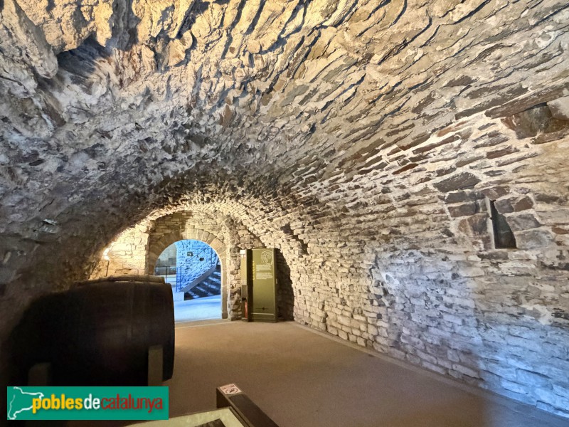 Les Masies de Roda - Monestir de Sant Pere de Casserres. Celler