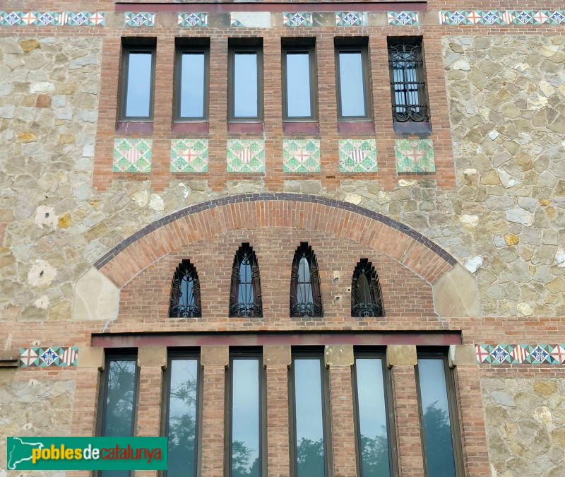 Barcelona - Casa de la Maternitat. Pavelló Ave Maria