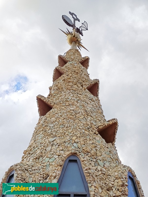 Barcelona - Palau Güell. Xemeneia