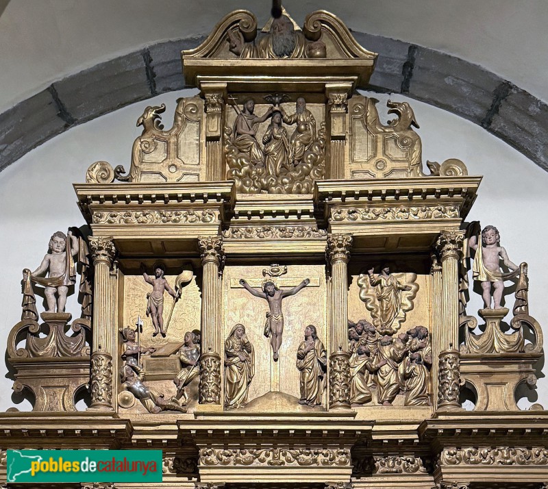 Sant Julià de Vilatorta - Retaule de la M.D. del Roser