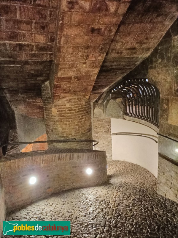 Barcelona - Palau Güell. Interior