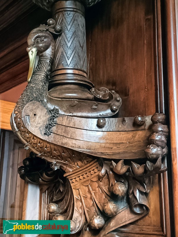 Barcelona - Palau Güell. Interior
