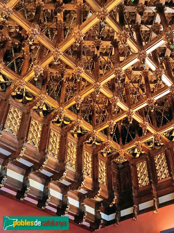 Barcelona - Palau Güell. Interior