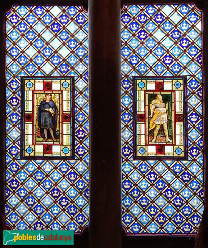 Barcelona - Palau Güell. Interior